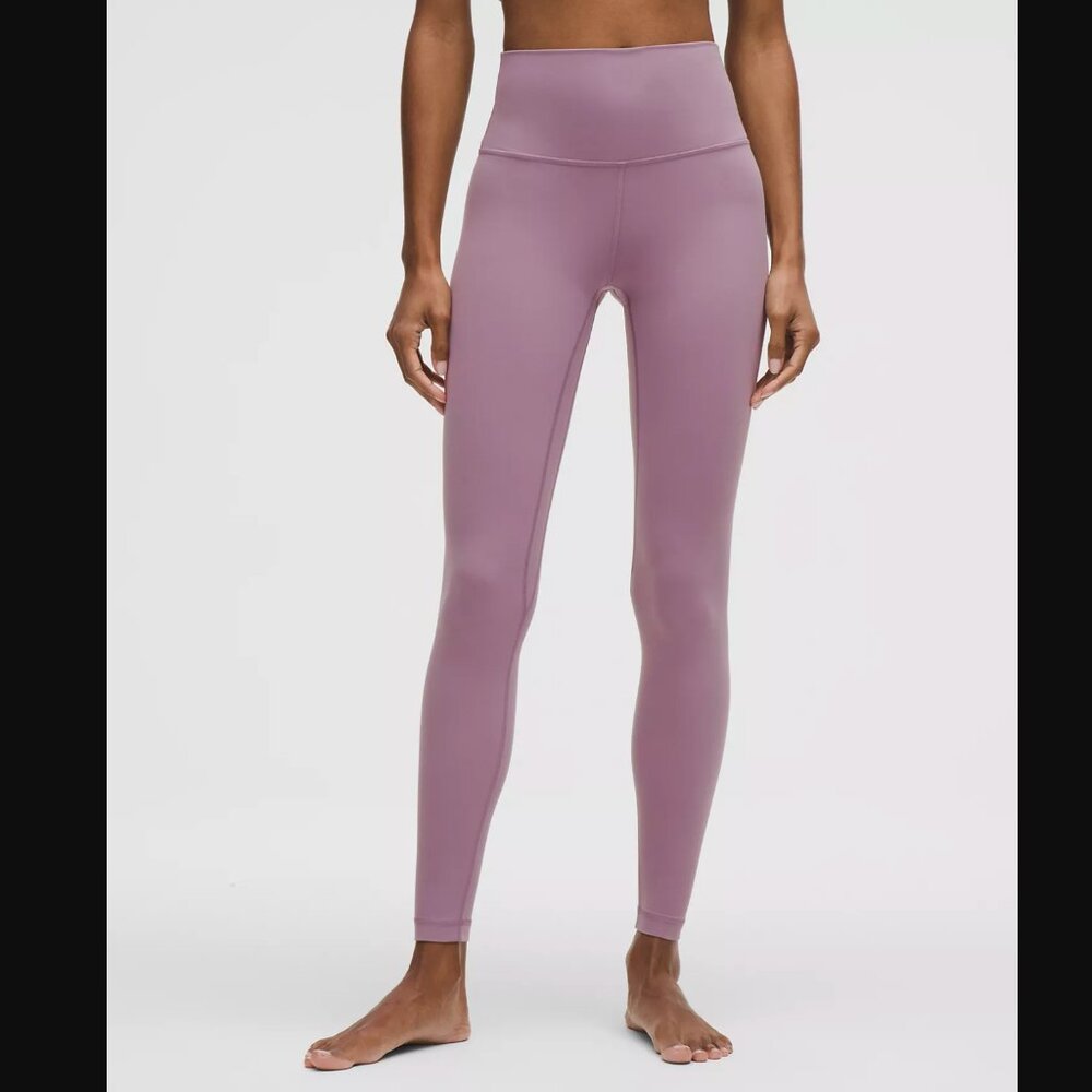 Lululemon Align Pant 28” Figue Mauve Pink 4